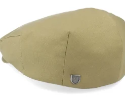 Hatstore Exclusive x Hooligan Army Green Flat Cap - Brixton