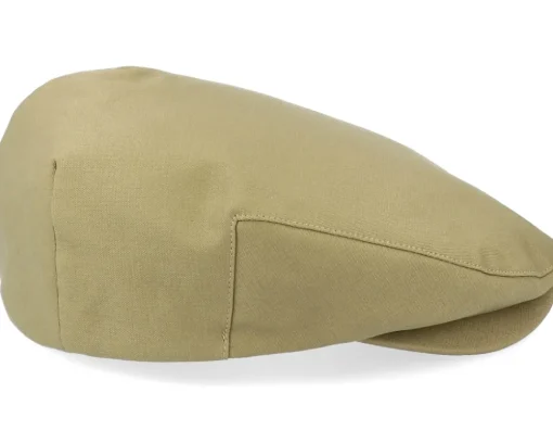 Hatstore Exclusive x Hooligan Army Green Flat Cap - Brixton