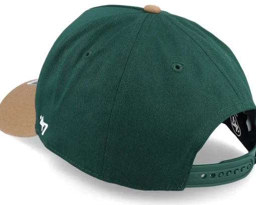 Hatstore Exclusive x Houston Astros Coops Sure Shot Mvp Dt Green/Camel Adjustable - 47 Brand