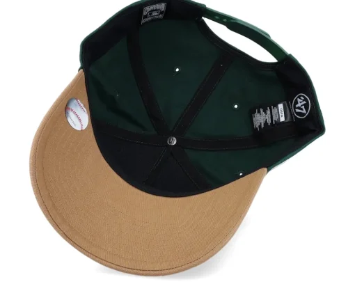 Hatstore Exclusive x Houston Astros Coops Sure Shot Mvp Dt Green/Camel Adjustable - 47 Brand