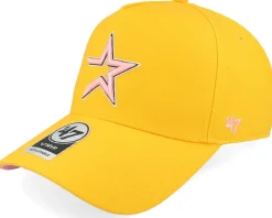 Hatstore Exclusive x Houston Astros Yellow Gold A-Frame Adjustable - 47 Brand