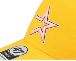 Hatstore Exclusive x Houston Astros Yellow Gold A-Frame Adjustable - 47 Brand