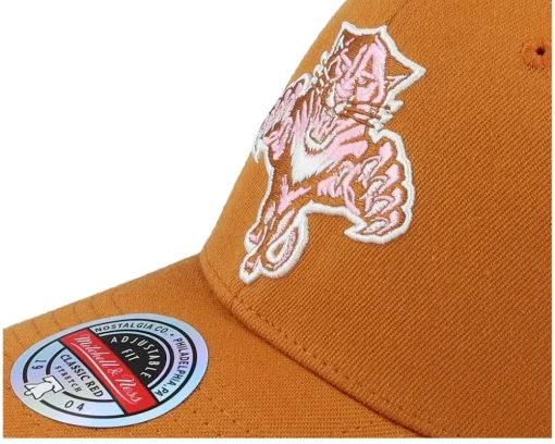 Hatstore Exclusive x Knockout Peach Adjustable - Mitchell & Ness