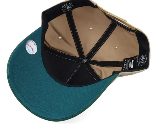 Hatstore Exclusive x Los Angeles Angels Cooperstown All Star Game Sure Shot 47 Mvp Dt Khaki/Green A-frame Adjustable - 47 Brand