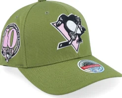 Hatstore Exclusive x Los Angeles Kings Classic Red Green/Pink Adjustable - Mitchell & Ness