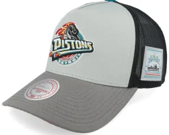 Hatstore Exclusive x Los Angeles Lakers Iron Grey/Black Trucker - Mitchell & Ness