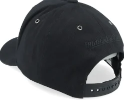 Hatstore Exclusive x Nashville Predators Engraved Black Adjustable - Mitchell & Ness