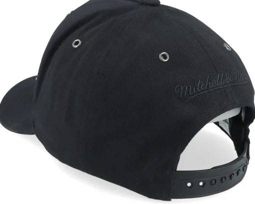 Hatstore Exclusive x Nashville Predators Engraved Black Adjustable - Mitchell & Ness