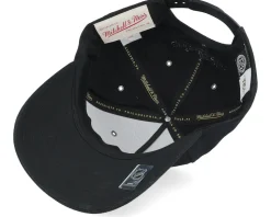 Hatstore Exclusive x Nashville Predators Engraved Black Adjustable - Mitchell & Ness