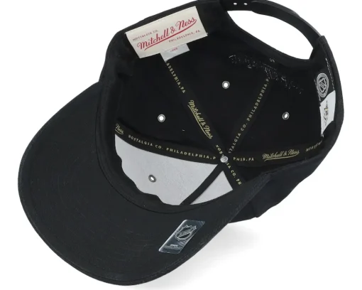 Hatstore Exclusive x Nashville Predators Engraved Black Adjustable - Mitchell & Ness