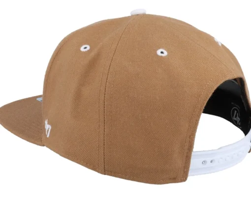 Hatstore Exclusive x New York Yankees Stadium Camel/White Snapback - 47 Brand