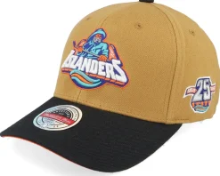 Hatstore Exclusive x New York Islanders Izing Brown/Black Adjustable - Mitchell & Ness