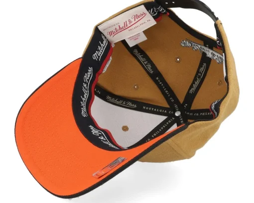 Hatstore Exclusive x New York Islanders Izing Brown/Black Adjustable - Mitchell & Ness