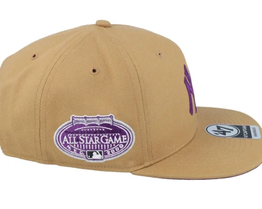 Hatstore Exclusive x New York Yankees Asg Camel Under Snapback - 47 Brand