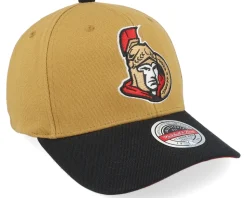 Hatstore Exclusive x Ottawa Senators Izing Snapb Brown/Black Adjustable - Mitchell & Ness
