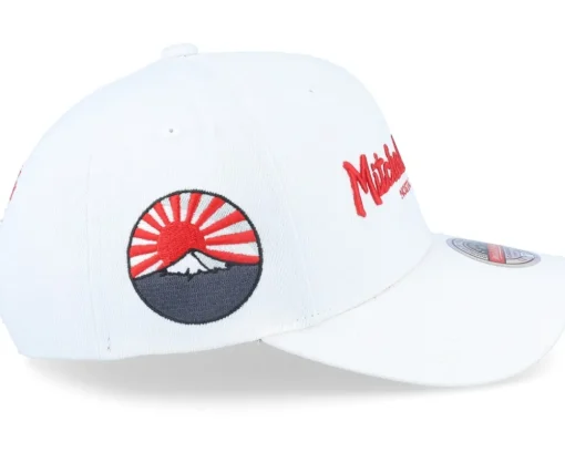 Hatstore Exclusive x Pinscript Sushi White Adjustable - Mitchell & Ness