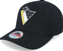 Hatstore Exclusive x Pittsburgh Penguins Eastern Conference Patch Black Adjustable - Mitchell & Ness