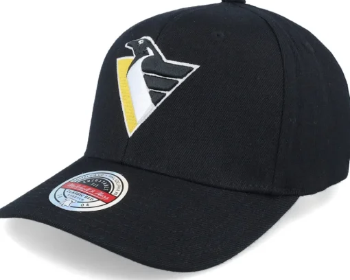 Hatstore Exclusive x Pittsburgh Penguins Eastern Conference Patch Black Adjustable - Mitchell & Ness