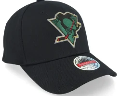 Hatstore Exclusive x Pittsburgh Penguins Luxe Logo NHL Black Adjustable - Mitchell & Ness
