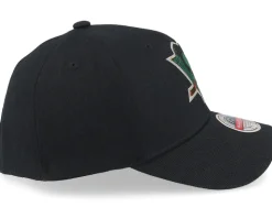 Hatstore Exclusive x Pittsburgh Penguins Luxe Logo NHL Black Adjustable - Mitchell & Ness