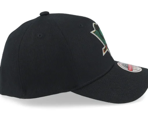 Hatstore Exclusive x Pittsburgh Penguins Luxe Logo NHL Black Adjustable - Mitchell & Ness