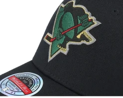 Hatstore Exclusive x Pittsburgh Penguins Luxe Logo NHL Black Adjustable - Mitchell & Ness