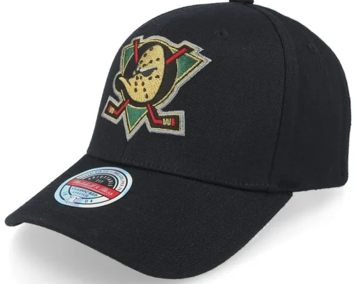 Hatstore Exclusive x Pittsburgh Penguins Luxe Logo NHL Black Adjustable - Mitchell & Ness