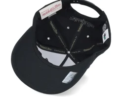 Hatstore Exclusive x San Jose Sharks Engraved Black Adjustable - Mitchell & Ness