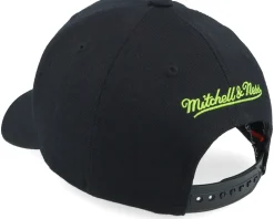 Hatstore Exclusive x San Antonio Spurs Noche Latina Black Adjustable - Mitchell & Ness