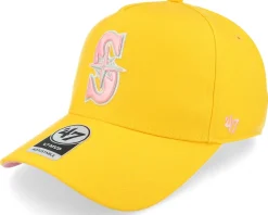 Hatstore Exclusive x Seattle Mariners D Yellow Gold A-Frame Adjustable - 47 Brand