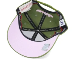 Hatstore Exclusive x Tampa Bay Lightning Olive/Pink Olive/Pink Adjustable - Mitchell & Ness