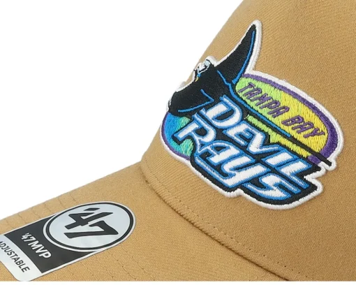 Hatstore Exclusive x Tampa Bay Rays Dua Camel A-Frame Adjustable - 47 Brand