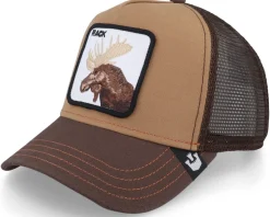 Hatstore Exclusive x The Moose Rack Brown Trucker - Goorin Bros.