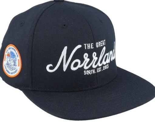 Hatstore Exclusive x The Great Norrland Black Snapback - SQRTN