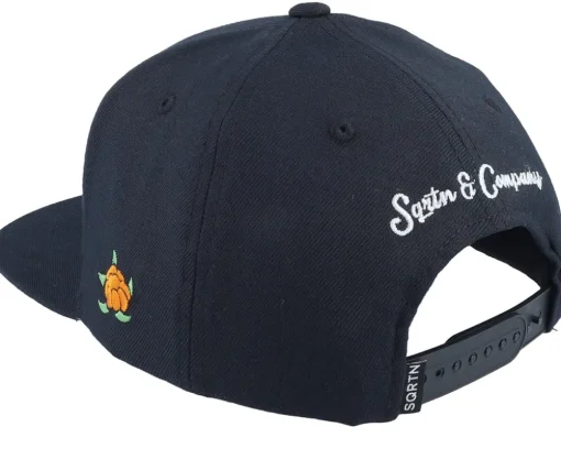 Hatstore Exclusive x The Great Norrland Black Snapback - SQRTN