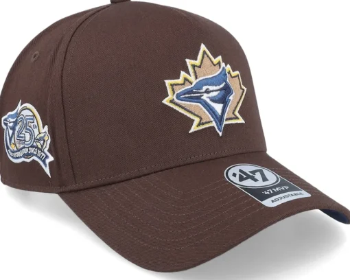 Hatstore Exclusive x Toronto Blue Jays Coops Sure Shot Mvp Dt Brown A-Frame Adjustable - 47 Brand