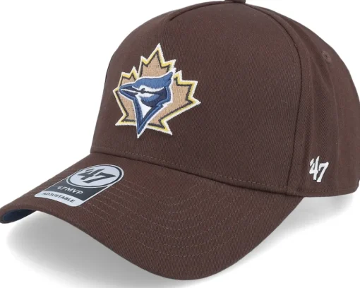 Hatstore Exclusive x Toronto Blue Jays Coops Sure Shot Mvp Dt Brown A-Frame Adjustable - 47 Brand