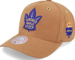 Hatstore Exclusive x Toronto Maple Leafs Börje Salming #21 NHL Tan Adjustable - Mitchell & Ness