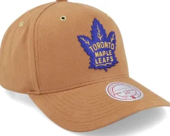 Hatstore Exclusive x Toronto Maple Leafs Börje Salming #21 NHL Tan Adjustable - Mitchell & Ness
