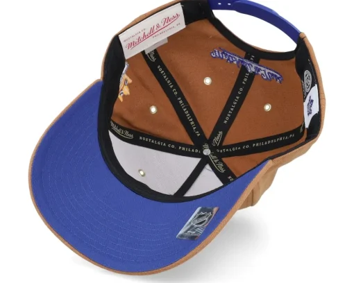 Hatstore Exclusive x Toronto Maple Leafs Börje Salming #21 NHL Tan Adjustable - Mitchell & Ness