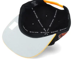 Hatstore Exclusive x Vancouver Canucks Sure Shot Two Tone Captain Black/Yellow Snapback - 47 Brand