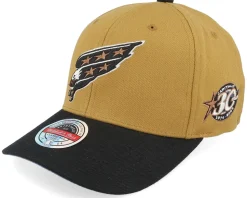 Hatstore Exclusive x Washington Capitals Izing Brown/Black Adjustable - Mitchell & Ness
