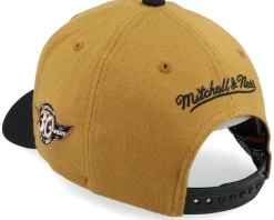 Hatstore Exclusive x Washington Capitals Izing Brown/Black Adjustable - Mitchell & Ness