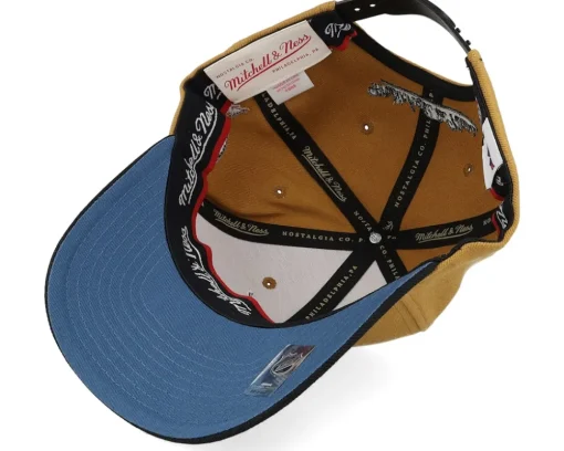 Hatstore Exclusive x Washington Capitals Izing Brown/Black Adjustable - Mitchell & Ness