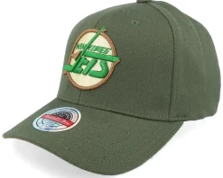 Hatstore Exclusive x Winnipeg Jets 2019 Heritage Classic Green Adjustable - Mitchell & Ness