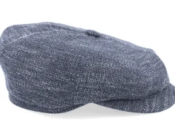 Hatteras Jersey Blue Flat Cap - Stetson