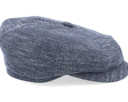 Hatteras Jersey Blue Flat Cap - Stetson