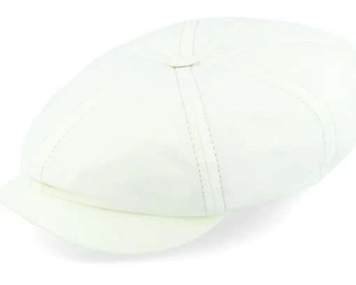 Hatteras Organic Cotton Sustainable Yellow Flatcap - Stetson
