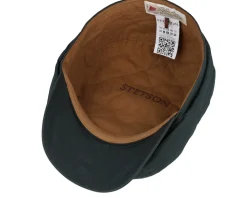 Hatteras Ripstop Wr Dark Woods Flat Cap - Stetson
