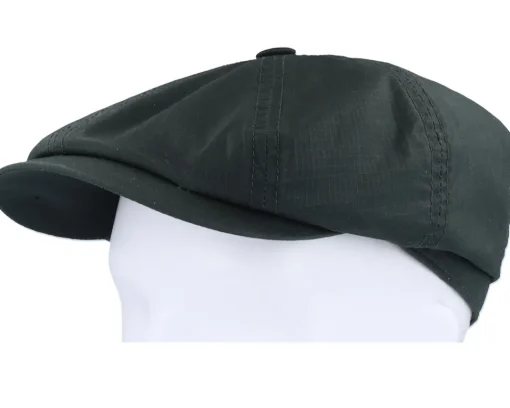 Hatteras Ripstop Wr Dark Woods Flat Cap - Stetson
